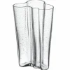 Aalto vas 20 cm, klart bubbelglas