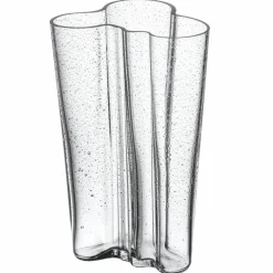 Aalto vas 20 cm, klart bubbelglas
