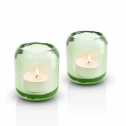 Acorn ljuslykta, 2-pack, jade