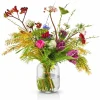 Acorn vas, 16,5 cm, clear