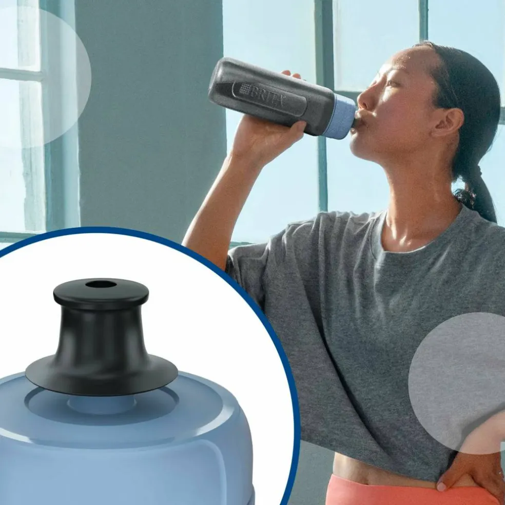 Active vattenflaska 0,6 liter, blå