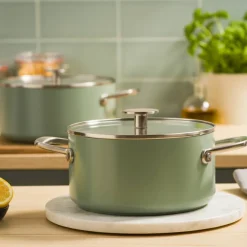 Advanced Hard Anodized kokkärlsset 20 & 24 cm, cardamom