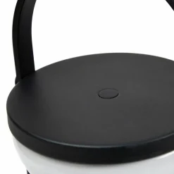 A-Flash portabel lampa 22 cm, svart