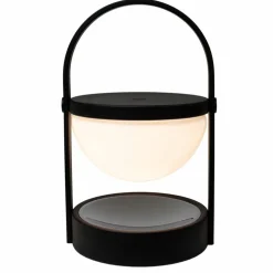 A-Flash portabel lampa 22 cm, svart
