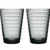 Aino Aalto glas 33 cl 2-pack, grå