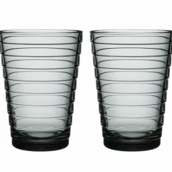 Aino Aalto glas 33 cl 2-pack, grå