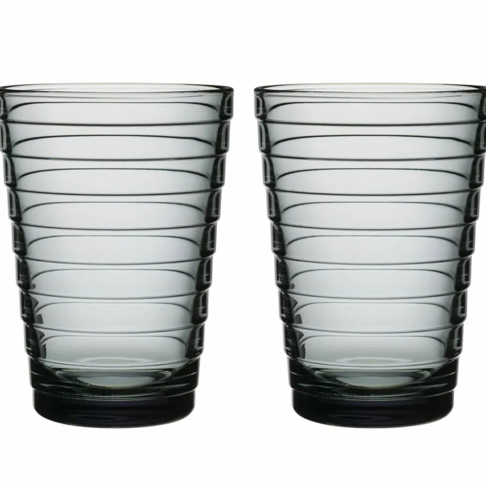 Aino Aalto glas 33 cl 2-pack, grå