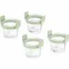Airfryerform glas mini 4-pack