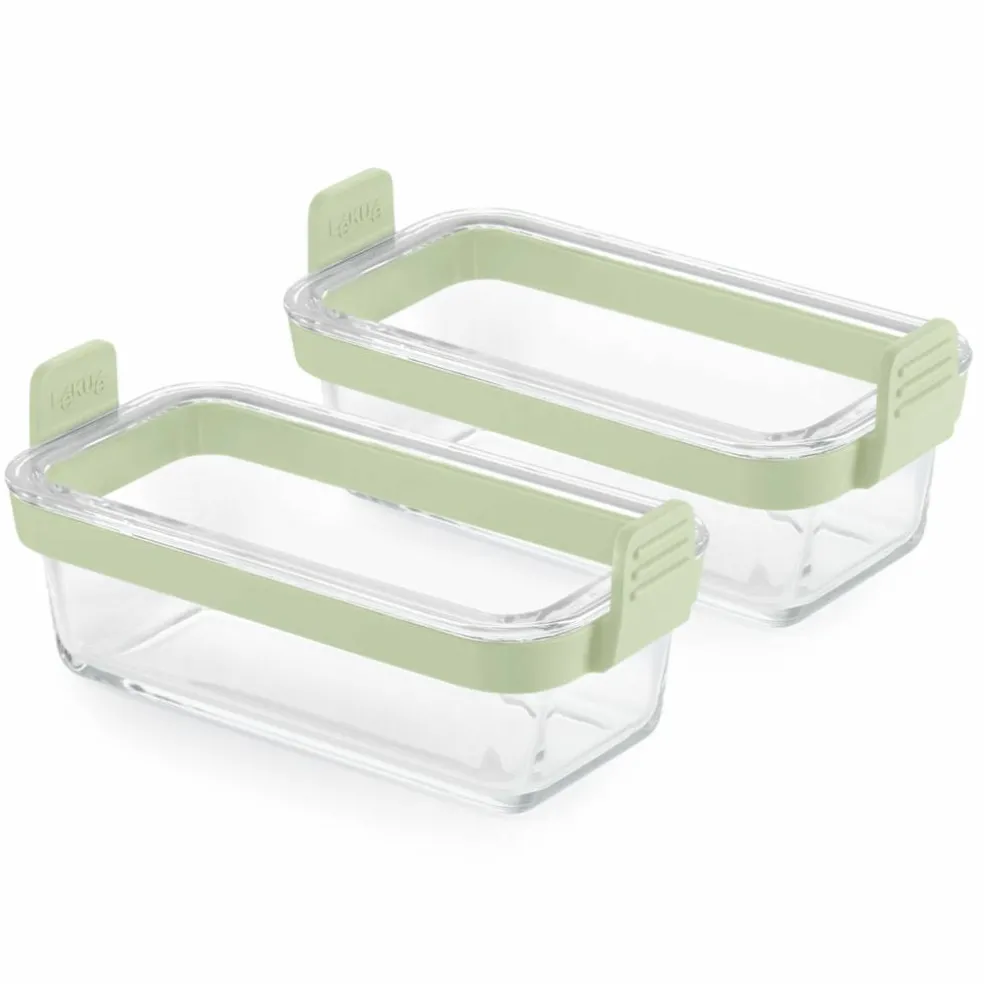 Airfryerform glas rektangulär 2-pack