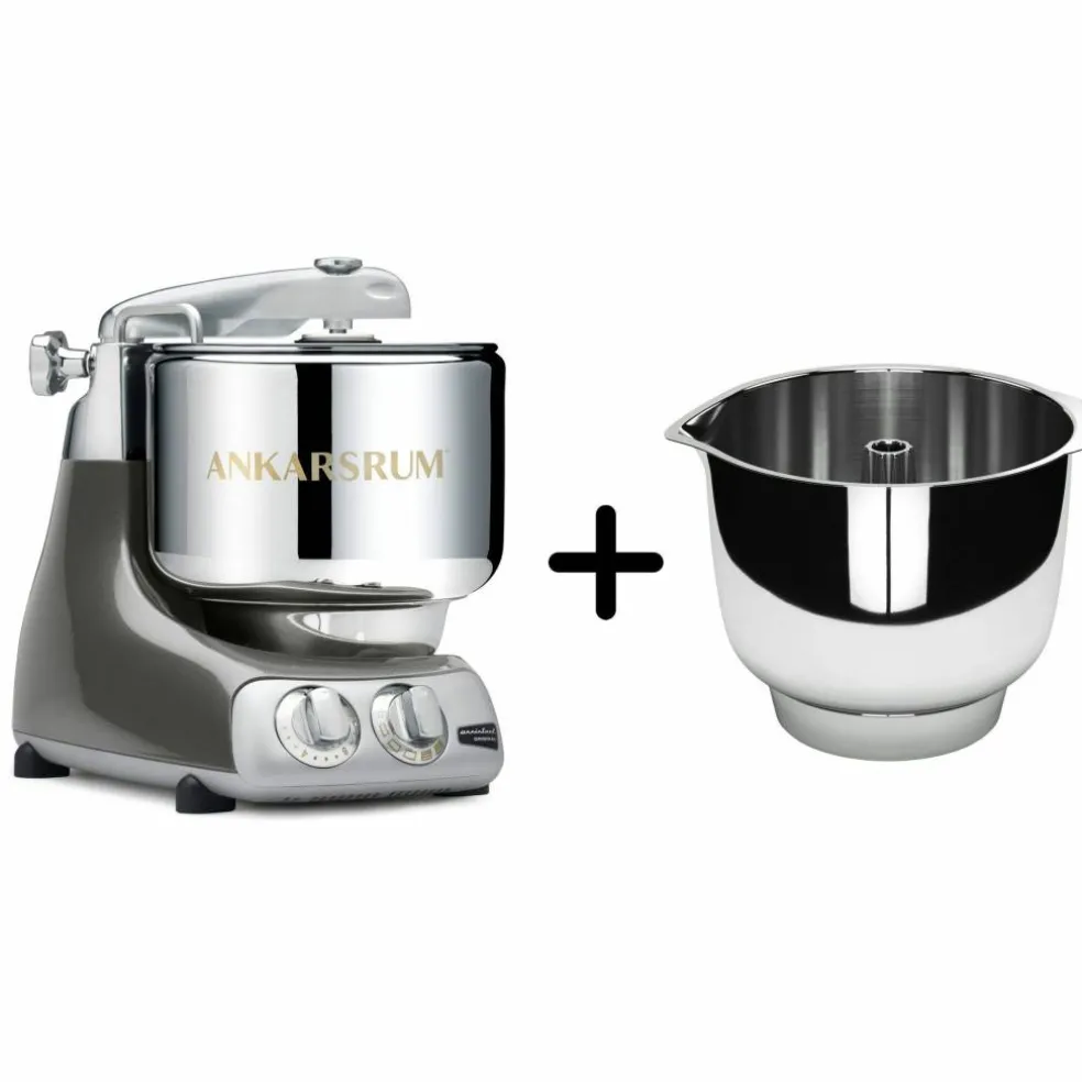 AKM 6230 köksmaskin + Assistent Original vispskål, creme