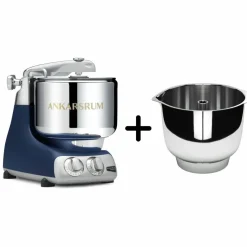 AKM 6230 köksmaskin + Assistent Original vispskål, ocean blue