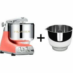 AKM 6230 köksmaskin + Assistent Original vispskål, coral crush