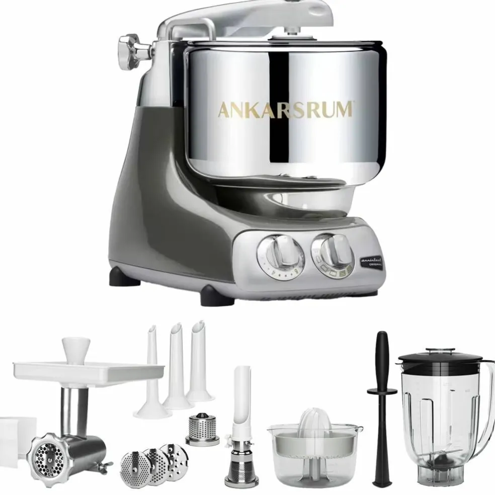 AKM 6230 Köksmaskin + Deluxepaket, Black Diamond