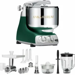 AKM 6230 köksmaskin + Deluxepaket, black chrome