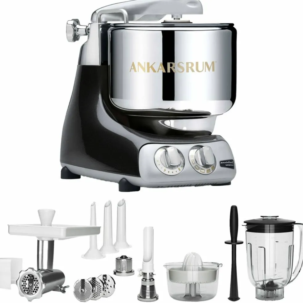 AKM 6230 Köksmaskin + Deluxepaket, Glossy white