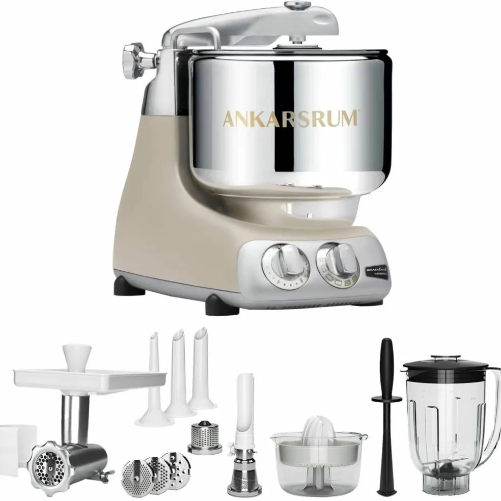 AKM 6230 Köksmaskin + Deluxepaket, Jubilee Silver
