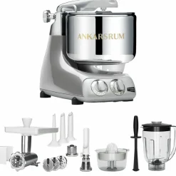 AKM 6230 Köksmaskin + Deluxepaket, Jubilee Silver