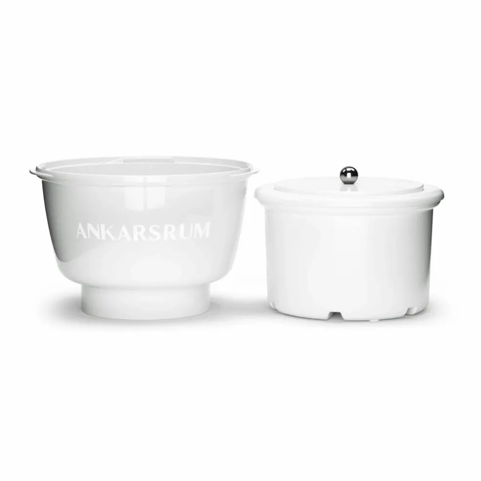 AKM 6230 köksmaskin med glassmaskin, röd