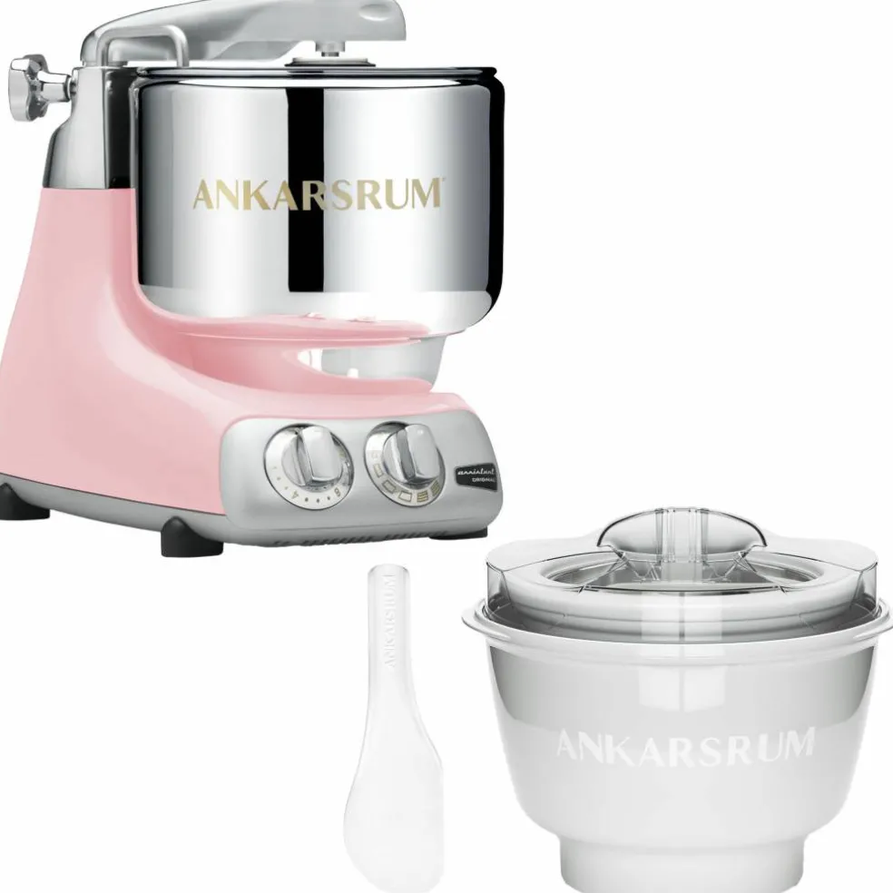 AKM 6230 köksmaskin med glassmaskin, harmony beige