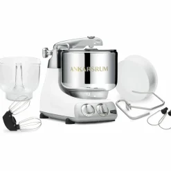 AKM 6230 köksmaskin med glassmaskin, black chrome