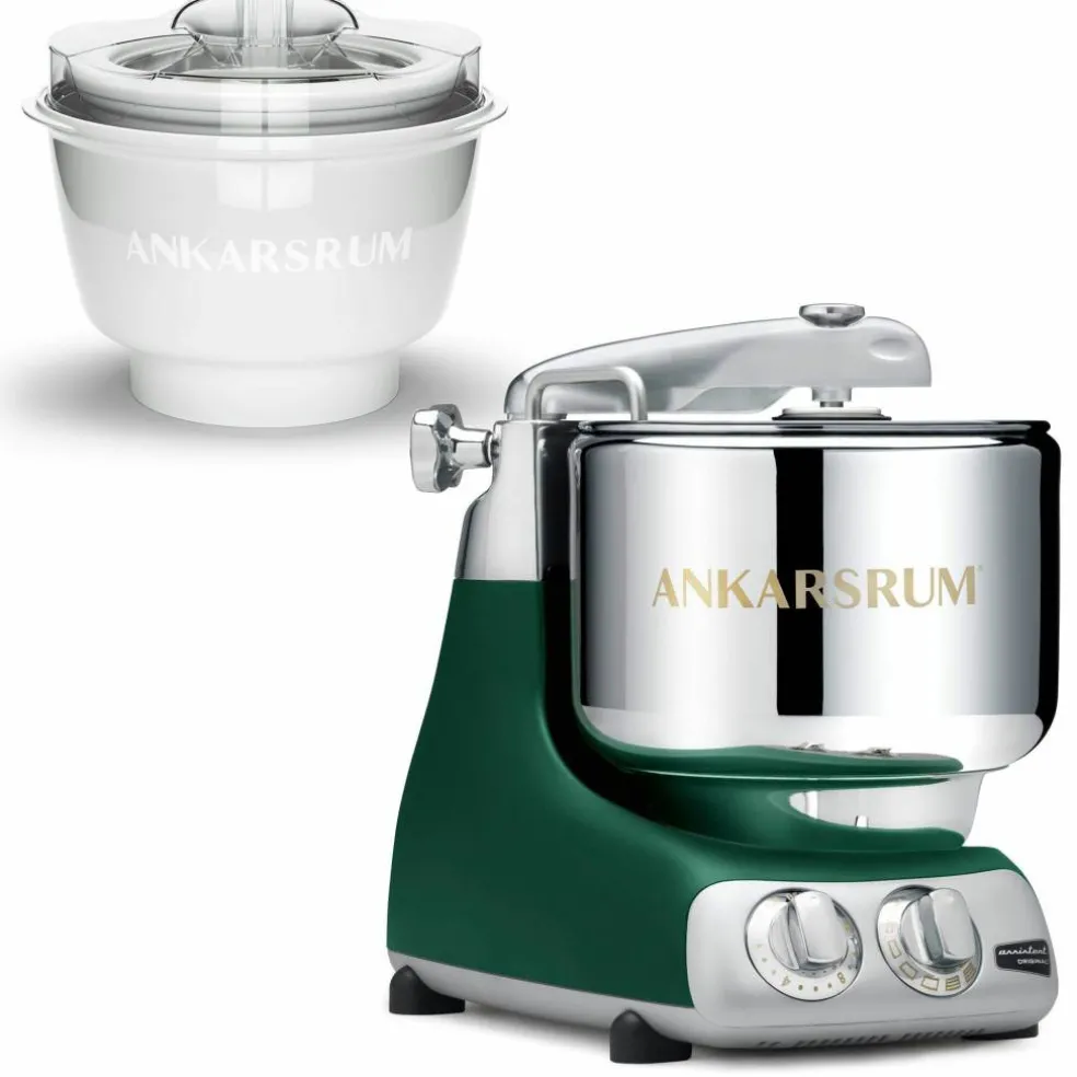 AKM 6230 köksmaskin med glassmaskin, black chrome