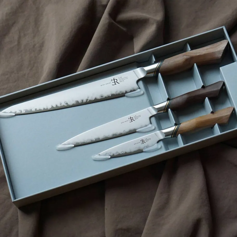 A-30 Knivset - trancher, universal- & skalkniv