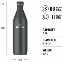 All Day Slim Bottle termos 0,6 liter, cream