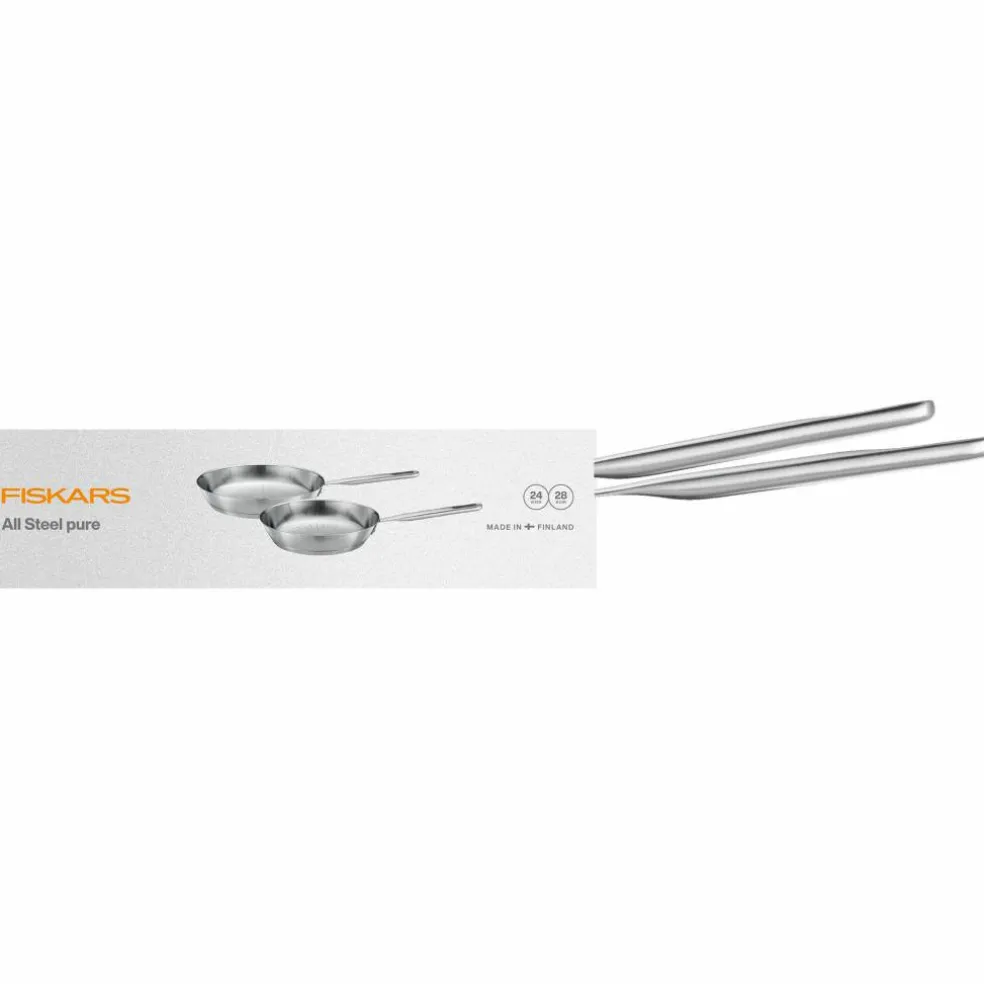 All Steel Pure stekpanneset, 24+28 cm