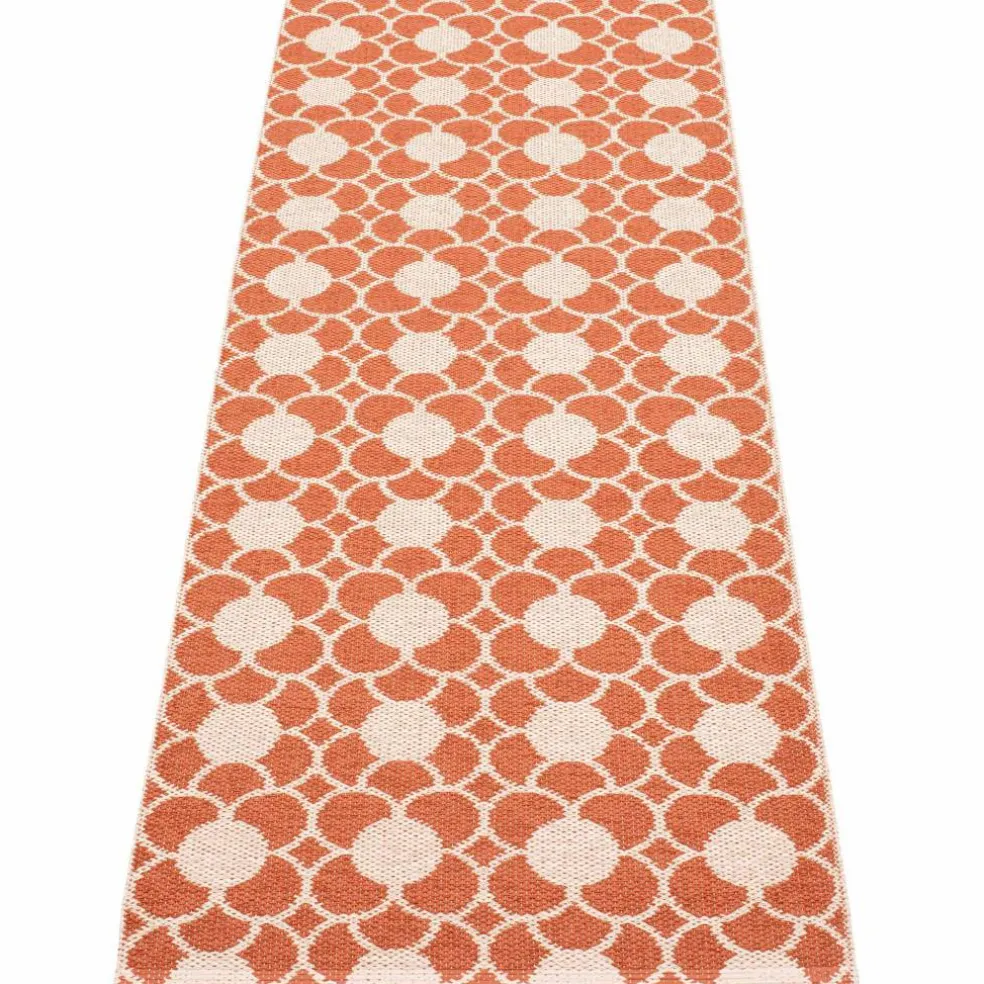 Anya matta 200 × 70 cm, brick/pearl pink