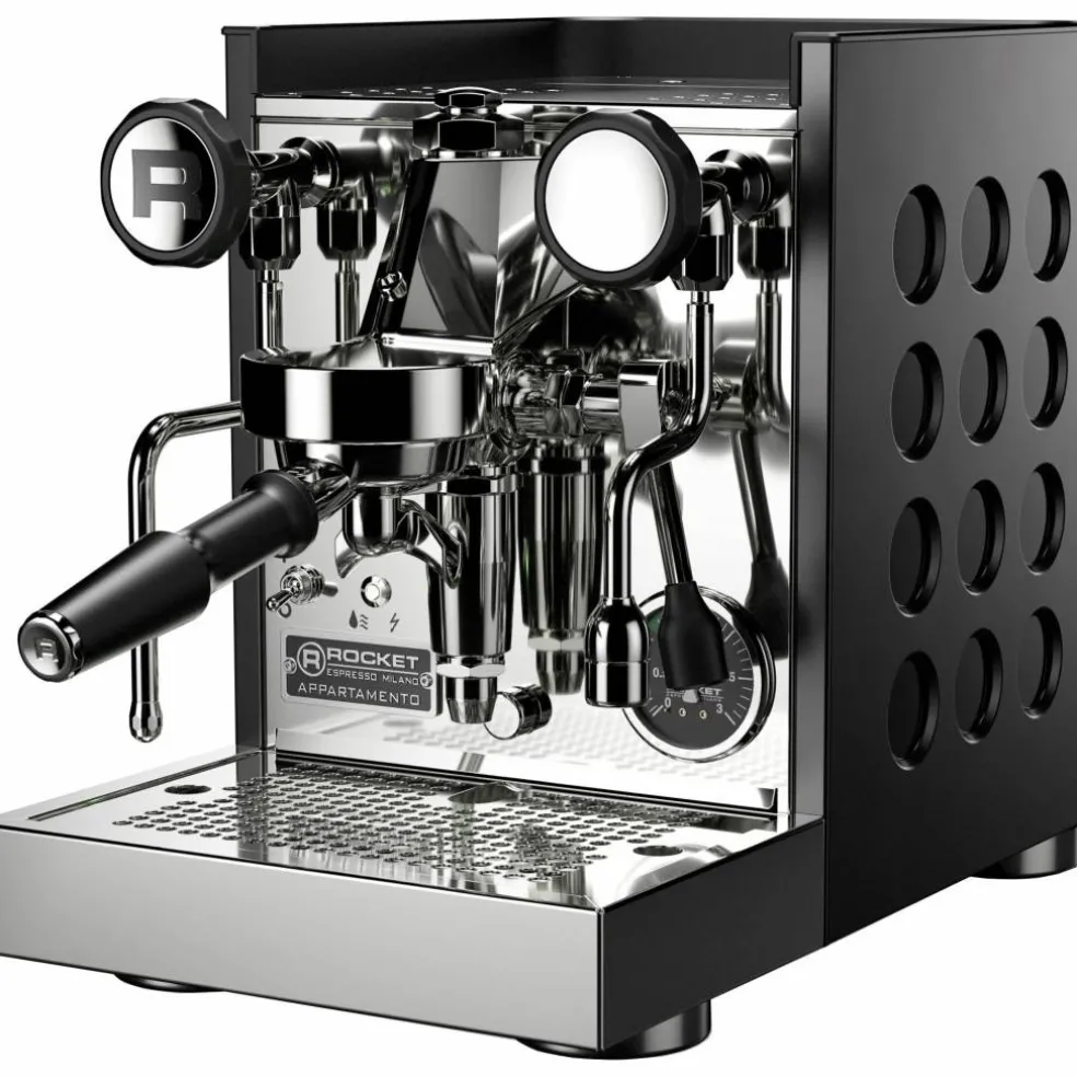 Appartamento TCA espressomaskin, krom/koppar