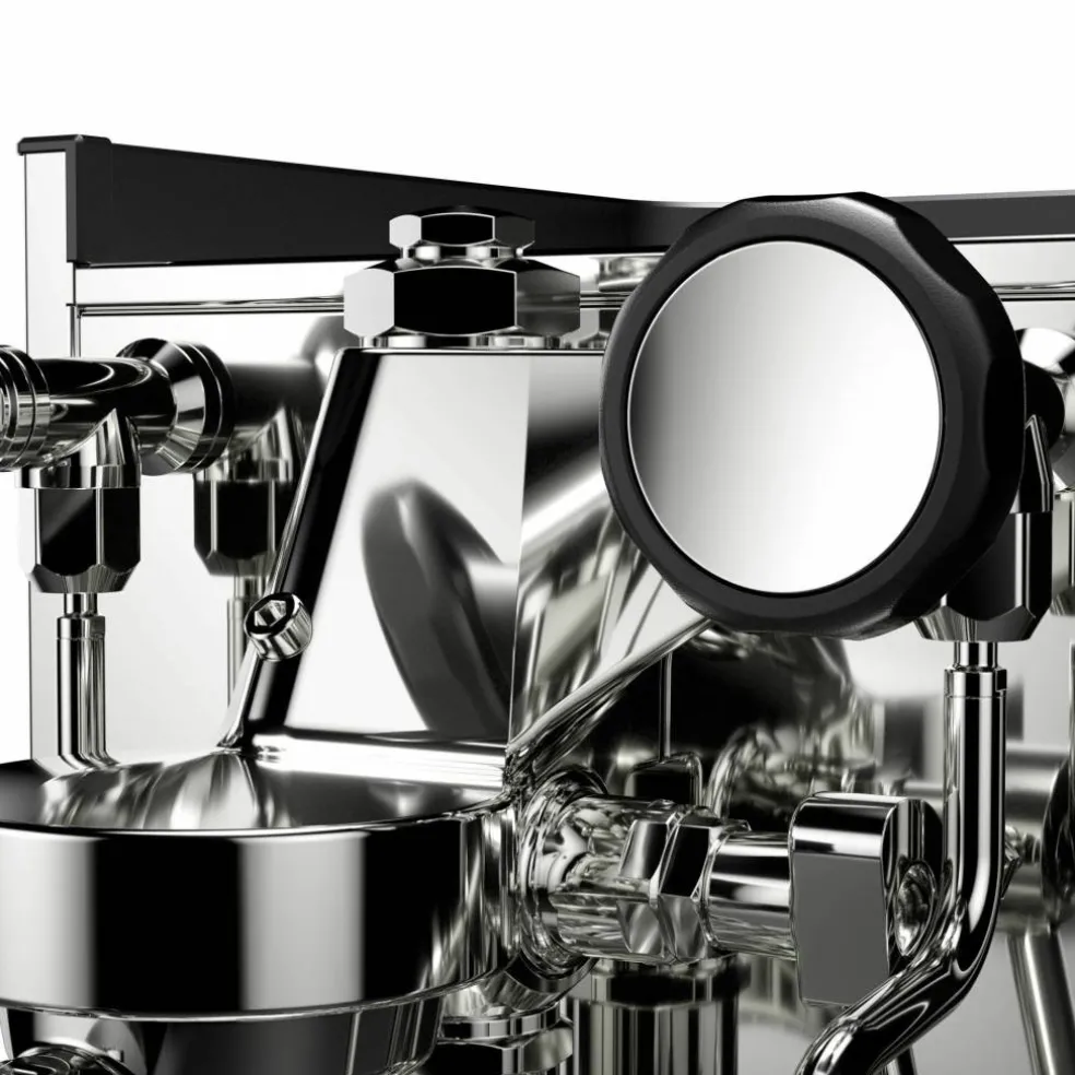 Appartamento TCA espressomaskin, krom/koppar