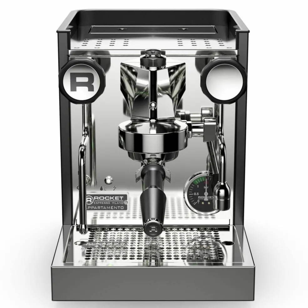 Appartamento TCA espressomaskin, krom/koppar