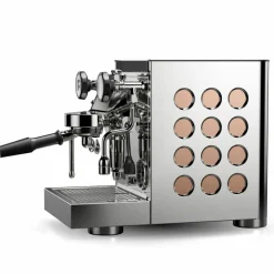 Appartamento TCA espressomaskin, krom/koppar