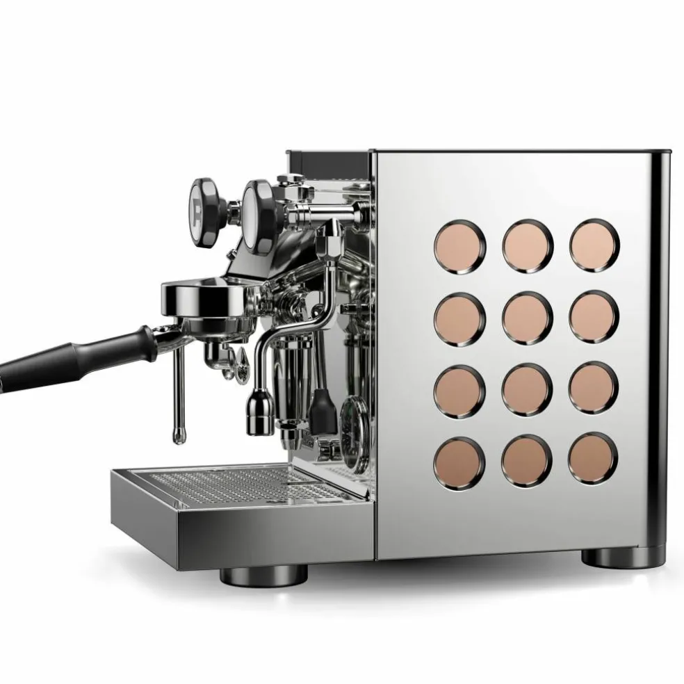 Appartamento TCA espressomaskin, krom/koppar
