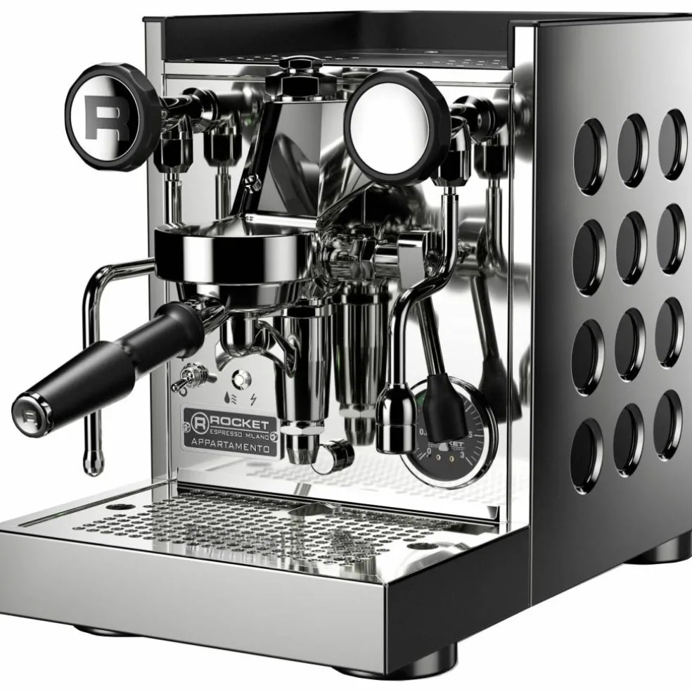 Appartamento TCA espressomaskin, krom/koppar