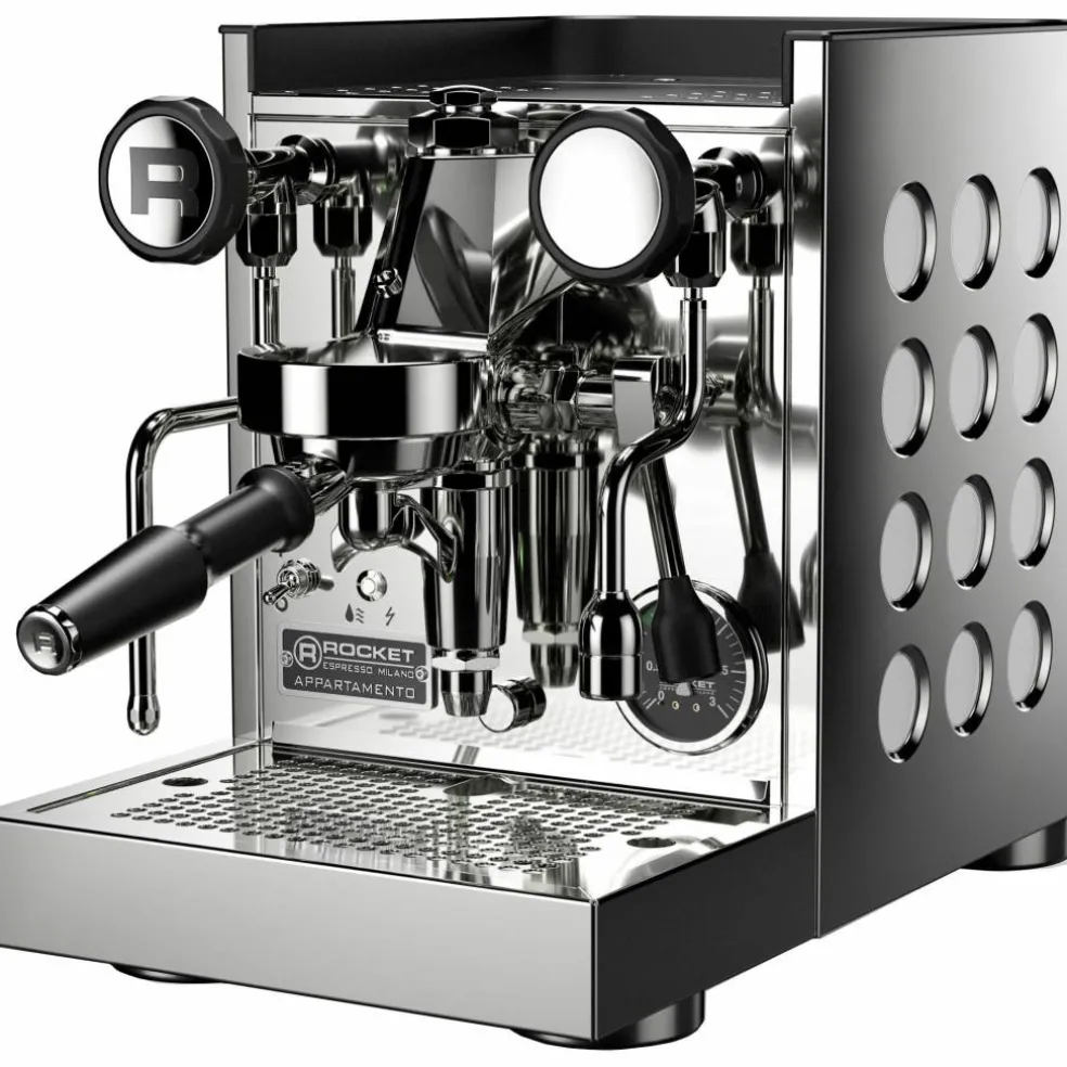 Appartamento TCA espressomaskin, krom/koppar