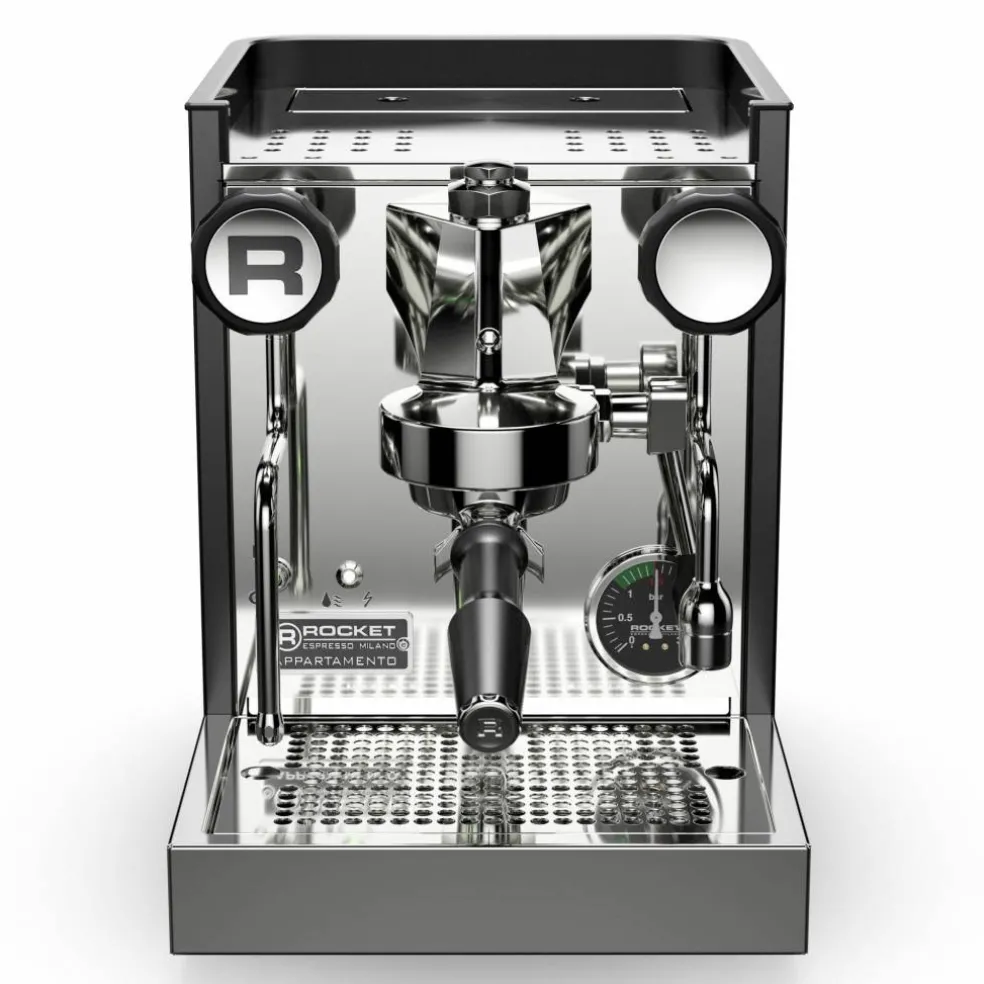 Appartamento TCA espressomaskin, krom/koppar