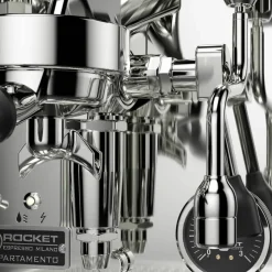 Appartamento TCA espressomaskin, krom/vit