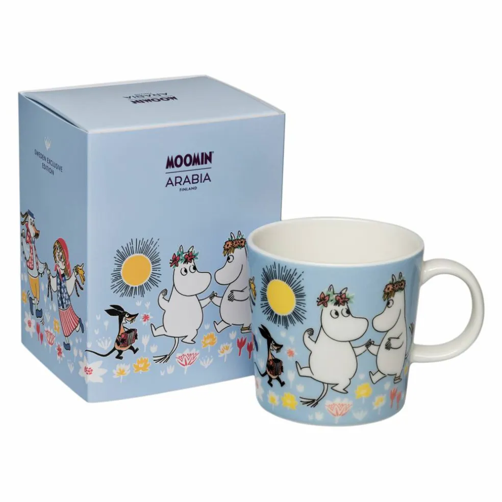 Arabia Mumin Redo för semester mugg 30 cl