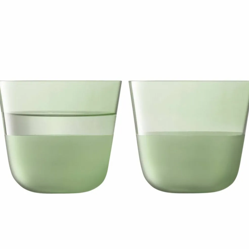 Arc Contrast Moss dricksglas, 2-pack