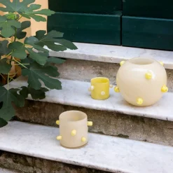 Arlo M ljuslykta, beige/gul