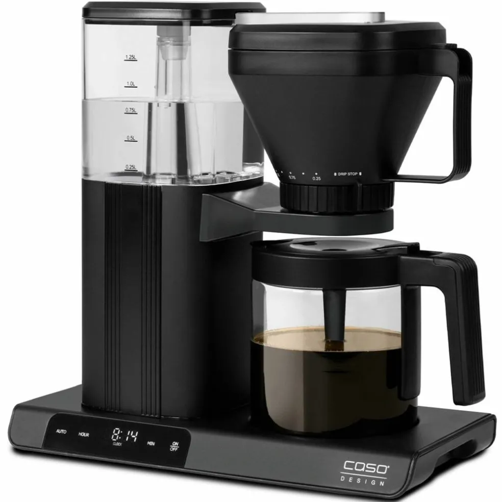 Aroma Sense kaffemaskin 1,25 liter, svart