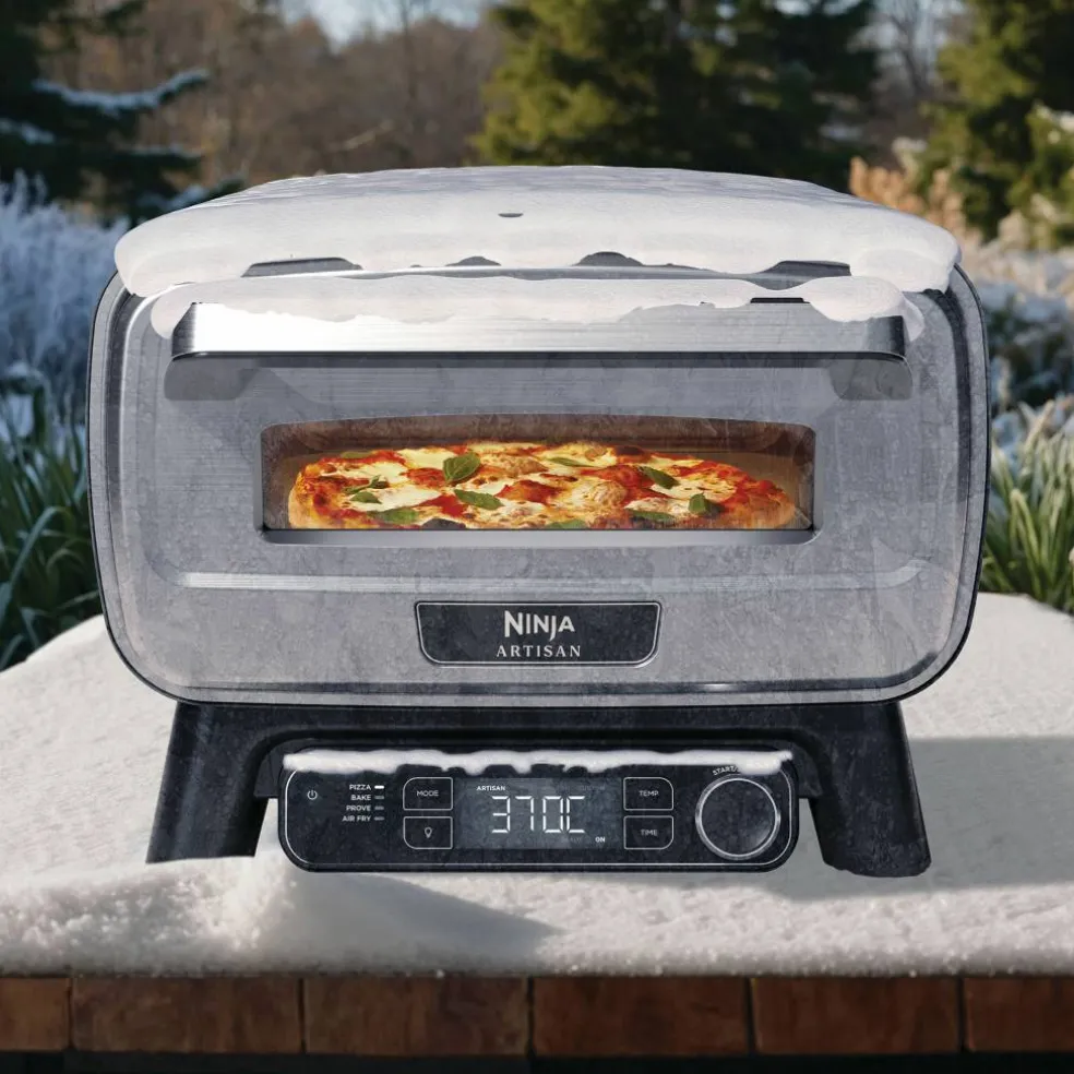 Artisan elektrisk pizzaugn och airfryer