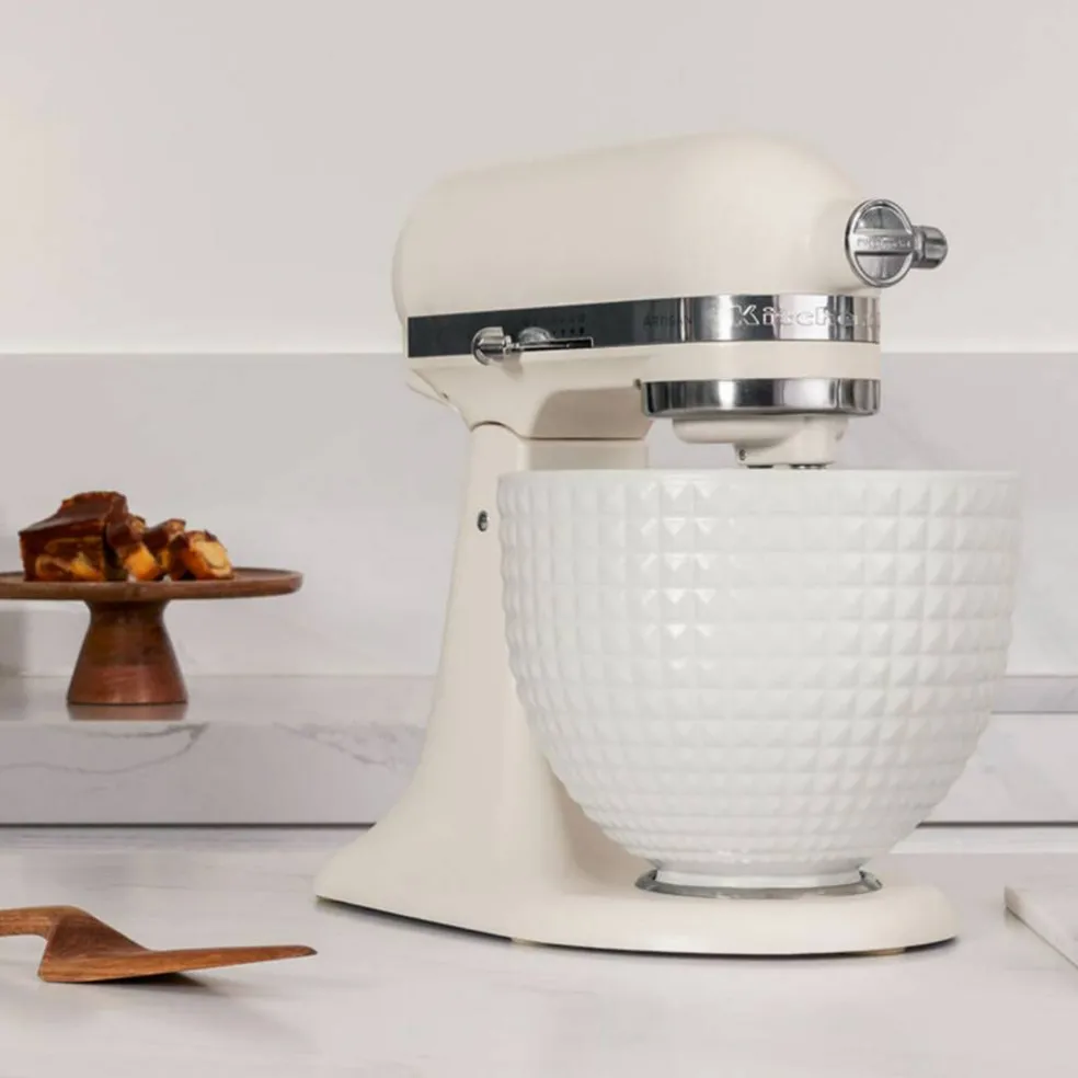 Artisan KSM156CXEPL Köksassistent 4,7 liter, white on white + Rostfri skål