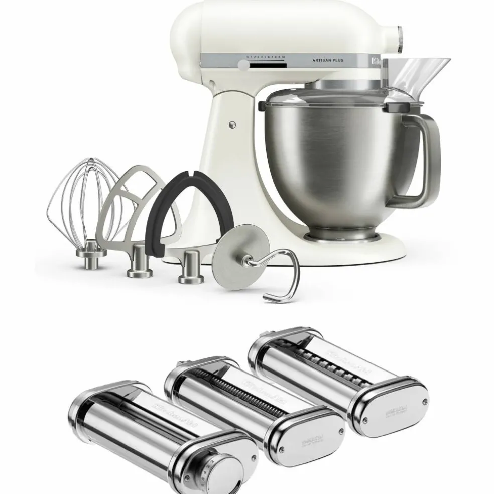 Artisan Plus köksmaskin 4,7 liter med pastaset, iron ore