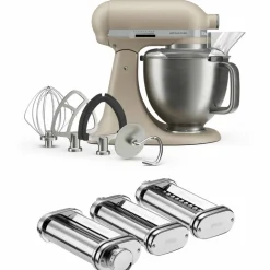 Artisan Plus köksmaskin 4,7 liter med pastasets, oat