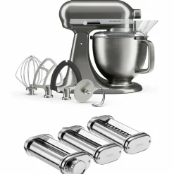 Artisan Plus köksmaskin med pastaset 4,7 liter, cast iron black
