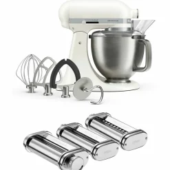 Artisan Plus köksmaskin med pastaset 4,7 liter, porcelain white