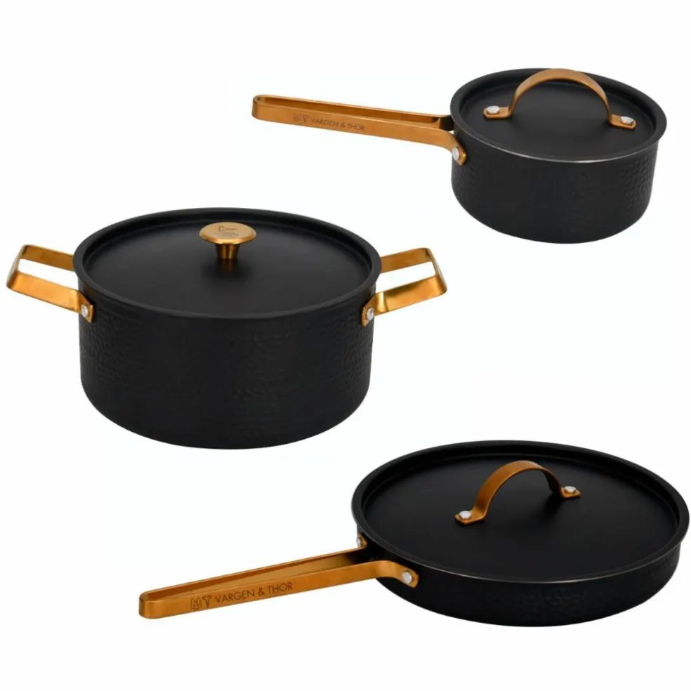ARVET.1 gryt- & stekset 3 delar