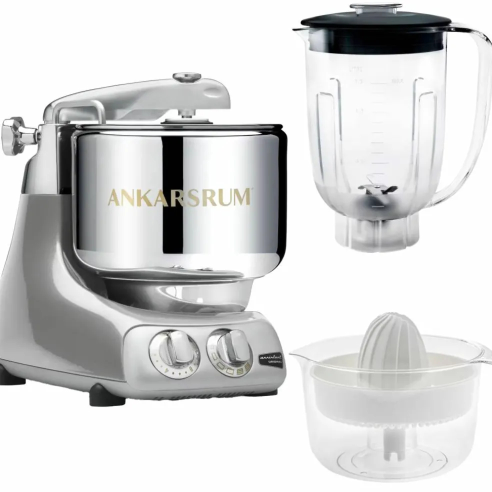 Assistent AKM6230 + mixerkanna & citruspress, mineral white